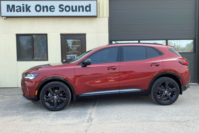 2023 Buick Enclave with professional window tint in North Bay